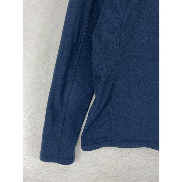 Patagonia Quarter Zip Fleece Pullover Women’s Size M Navy Blue Outdoor Sweater - Picture 12 of 12